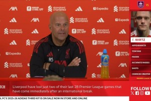 斯洛特：伊萨克未来几周不会踢满90分钟；对阵升班马总是困难