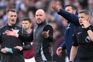 500彩票-滕哈赫：点球判罚不正确不公平 我们浪费太多机会